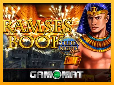 Ramses Book Golden Nights 游戏机赚钱