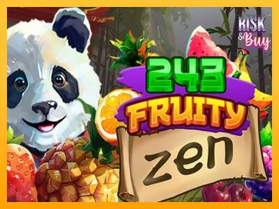 243 Fruity Zen 游戏机赚钱