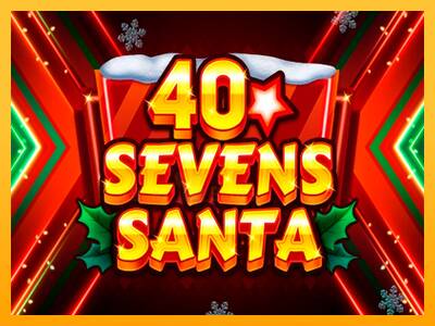 40 Sevens Santa 游戏机赚钱