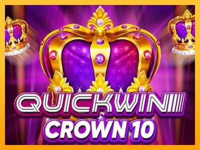 Quick Win Crown 10 游戏机赚钱