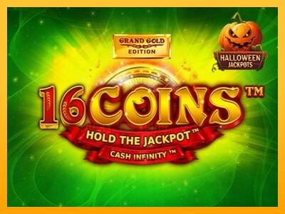 16 Coins Grand Gold Edition Halloween Jackpots 游戏机赚钱