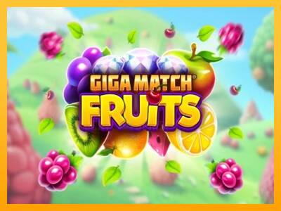 Giga Match Fruits 游戏机赚钱