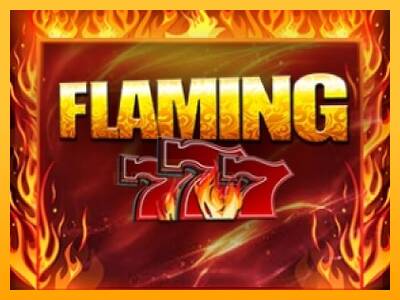 Flaming 777 游戏机赚钱