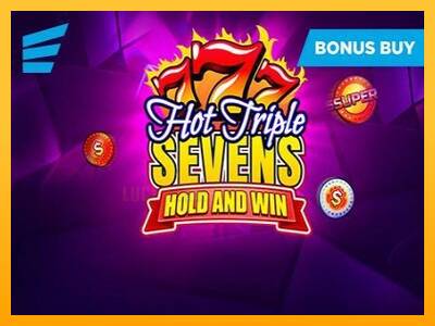 Hot Triple Sevens Hold & Win 游戏机赚钱