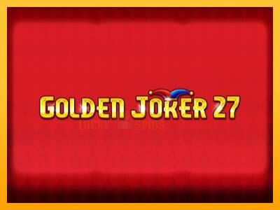 Golden Joker 27 Hold & Win 游戏机赚钱