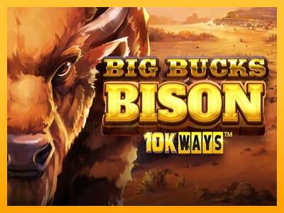 Big Bucks Bison 10K Ways 游戏机赚钱