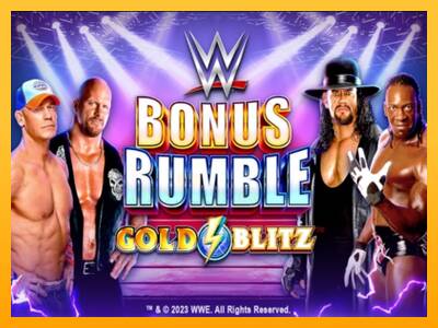 WWE Bonus Rumble Gold Blitz 游戏机赚钱