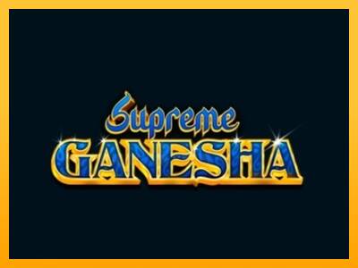 Supreme Ganesha 游戏机赚钱