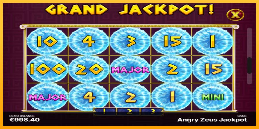 Angry Zeus Jackpot 游戏机赚钱, 图片 7