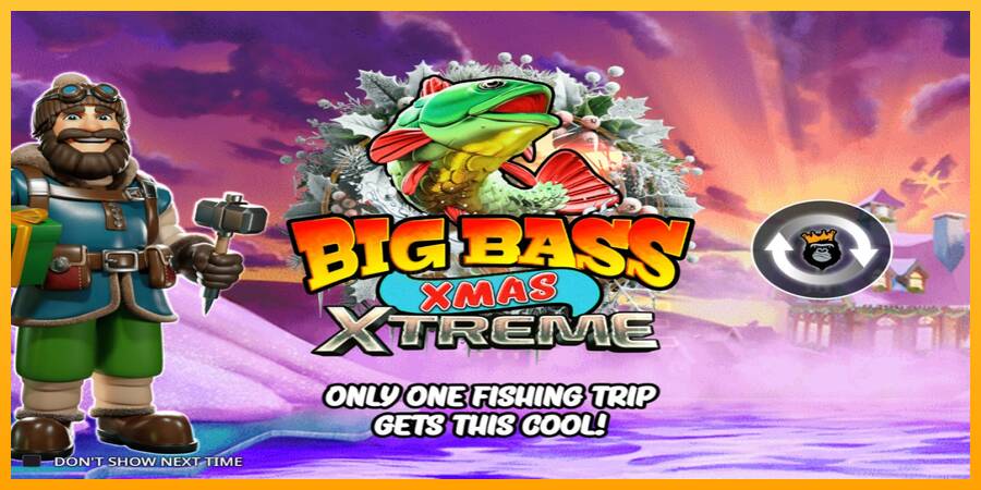 Big Bass Xmas Xtreme 游戏机赚钱, 图片 1