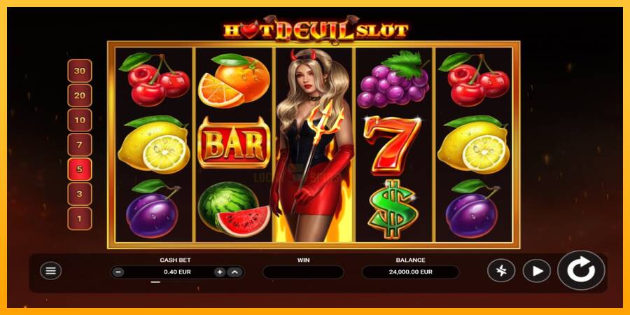 Hot Devil Slot 游戏机赚钱, 图片 1