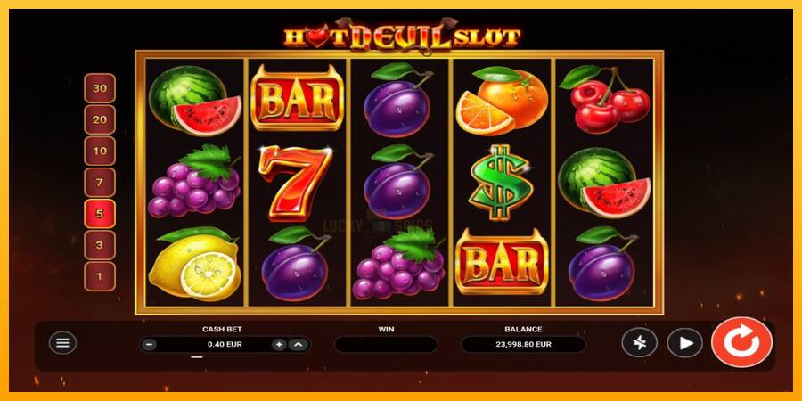 Hot Devil Slot 游戏机赚钱, 图片 2