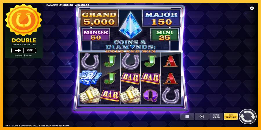 Coins & Diamonds: Hold and Win 游戏机赚钱, 图片 2