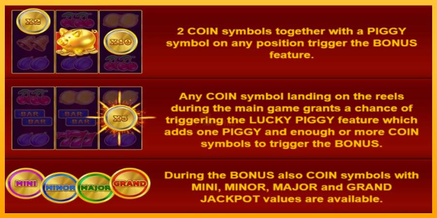 Lucky Piggies 2 Hold & Win 游戏机赚钱, 图片 5