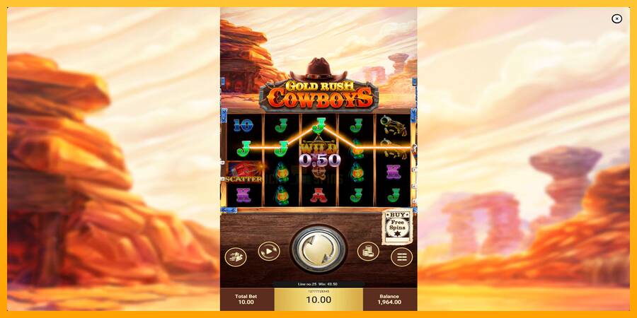 Gold Rush Cowboys 游戏机赚钱, 图片 4