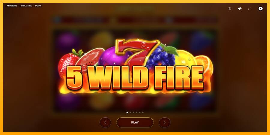 5 Wild Fire 游戏机赚钱, 图片 1