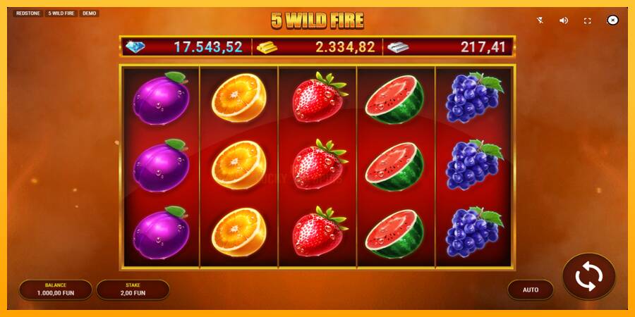 5 Wild Fire 游戏机赚钱, 图片 2