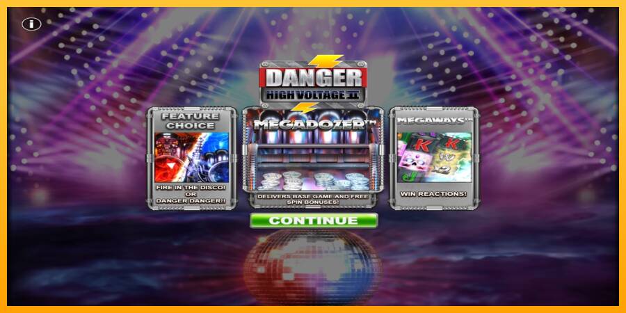 Danger High Voltage II 游戏机赚钱, 图片 1