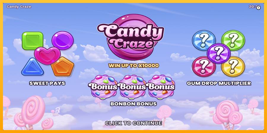 Candy Craze 游戏机赚钱, 图片 1