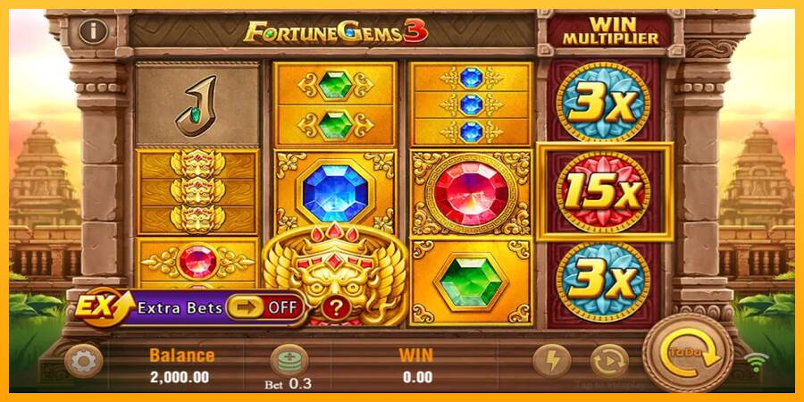 Fortune Gems 3 游戏机赚钱, 图片 1