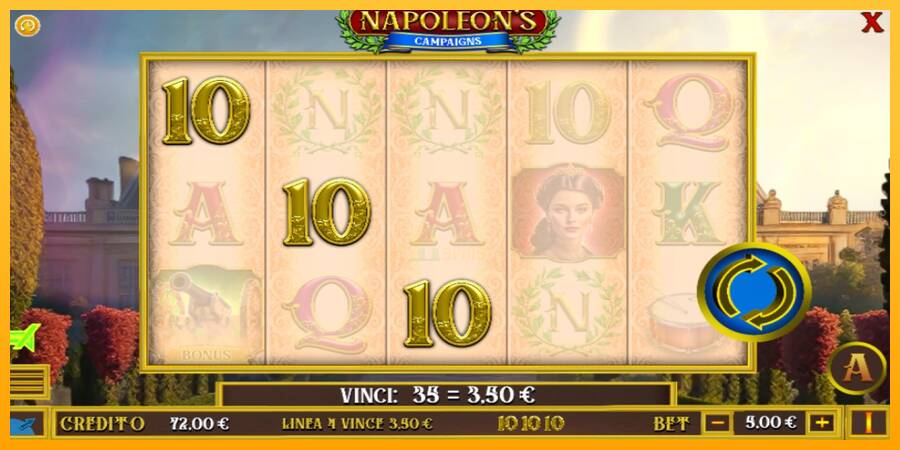 Napoleons Campaigns 游戏机赚钱, 图片 3