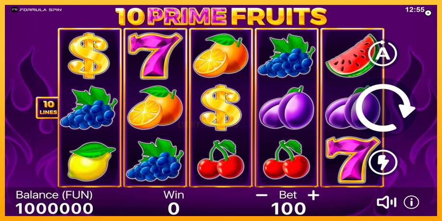 10 Prime Fruits 游戏机赚钱, 图片 1