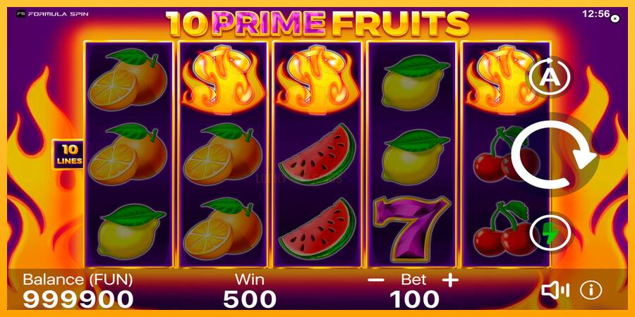 10 Prime Fruits 游戏机赚钱, 图片 2