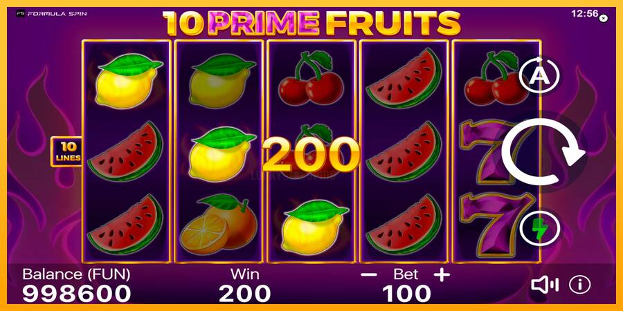 10 Prime Fruits 游戏机赚钱, 图片 3