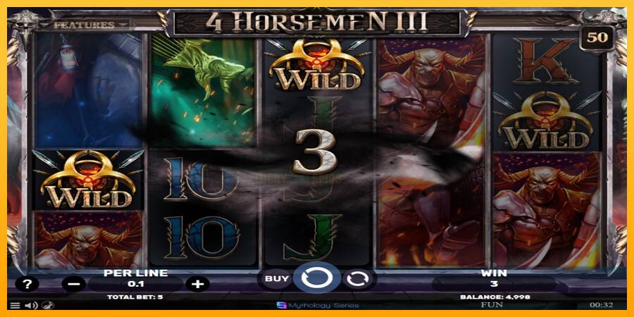 4 Horsemen III 游戏机赚钱, 图片 3