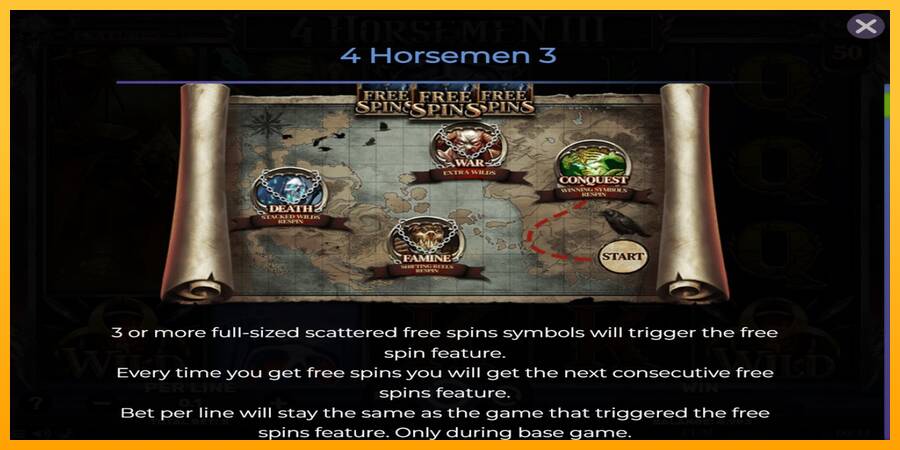 4 Horsemen III 游戏机赚钱, 图片 4