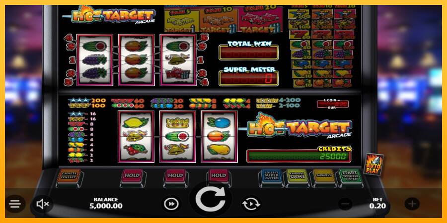 Hot Target Arcade 游戏机赚钱, 图片 1