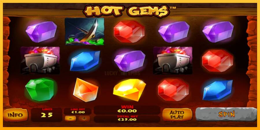 Hot Gems 游戏机赚钱, 图片 1