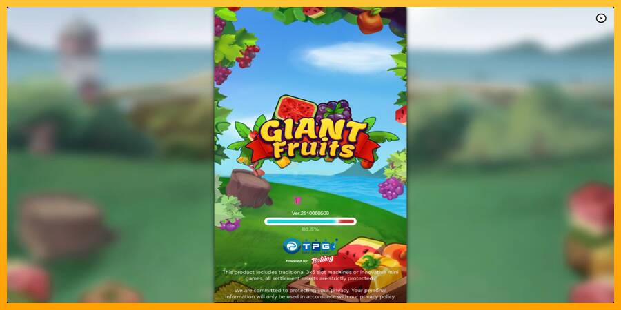 Giant Fruits 游戏机赚钱, 图片 1