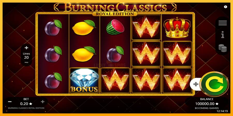 Burning Classics Royal Edition 游戏机赚钱, 图片 2