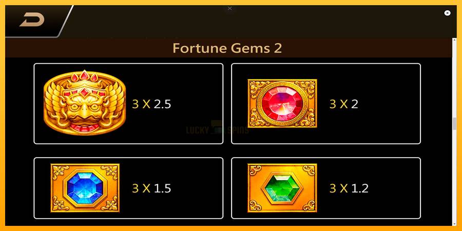 Fortune Gems 2 游戏机赚钱, 图片 6