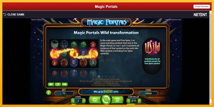 Magic Portals 游戏机赚钱, 图片 5