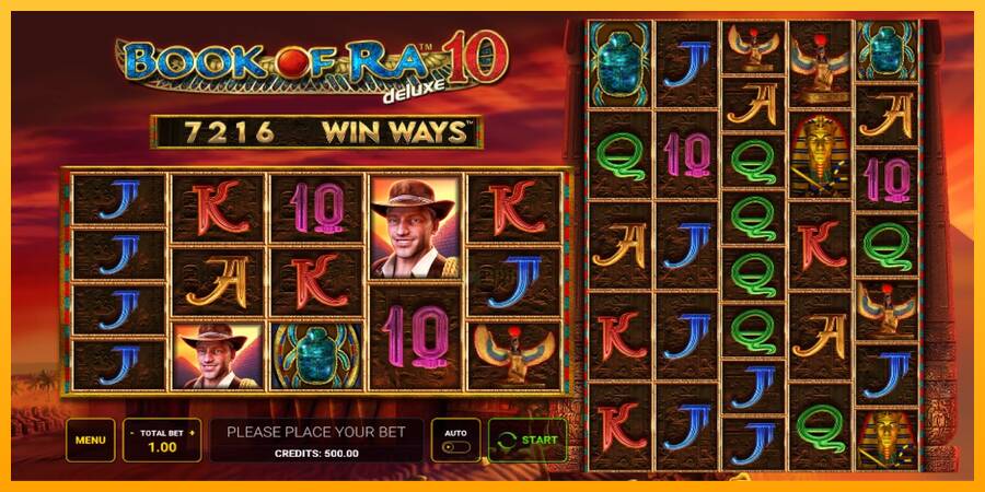 Book of Ra Deluxe 10 Win Ways 游戏机赚钱, 图片 1