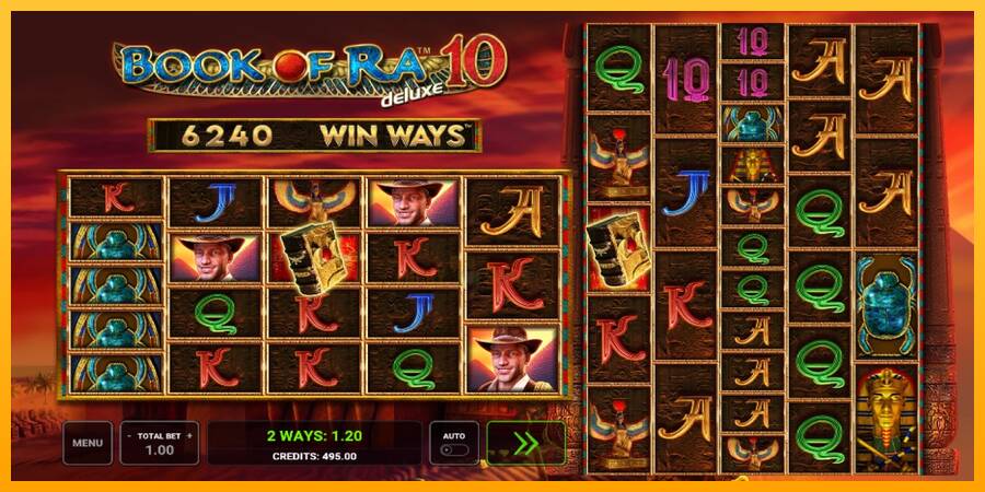 Book of Ra Deluxe 10 Win Ways 游戏机赚钱, 图片 2