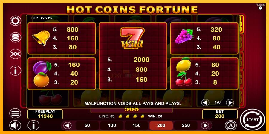 Hot Coins Fortune 游戏机赚钱, 图片 5