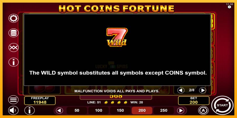 Hot Coins Fortune 游戏机赚钱, 图片 6