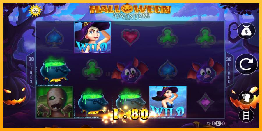 Halloween Adventure 游戏机赚钱, 图片 3