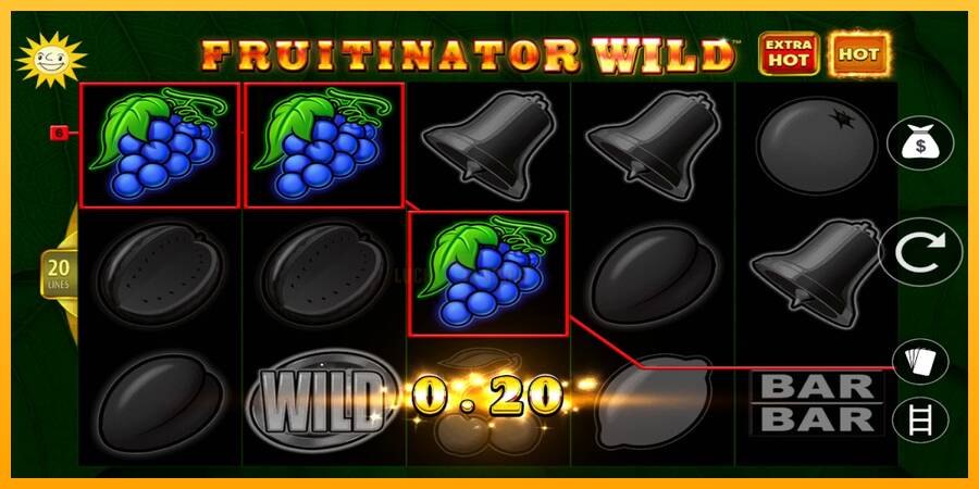 Fruitinator Wild 游戏机赚钱, 图片 3