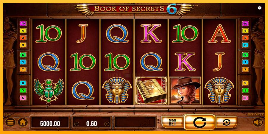 Book of Secrets 6 游戏机赚钱, 图片 1