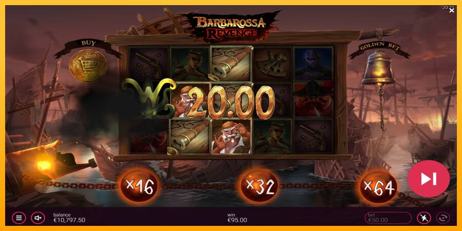 Barbarossa Revenge 游戏机赚钱, 图片 4