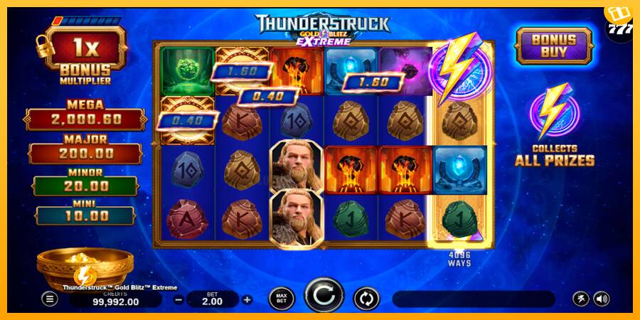 Thunderstruck Gold Blitz Extreme 游戏机赚钱, 图片 2