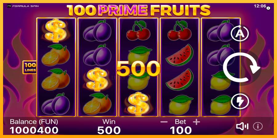 100 Prime Fruits 游戏机赚钱, 图片 2