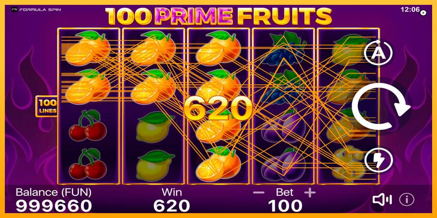 100 Prime Fruits 游戏机赚钱, 图片 4