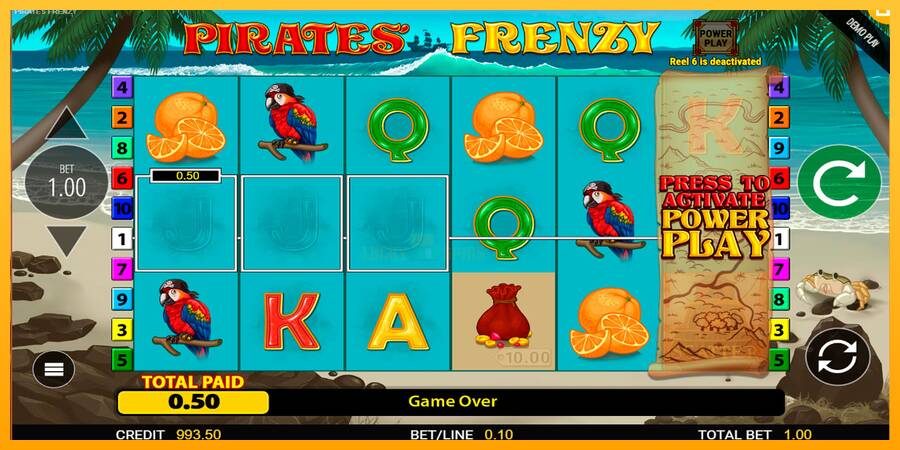 Pirates Frenzy 游戏机赚钱, 图片 2