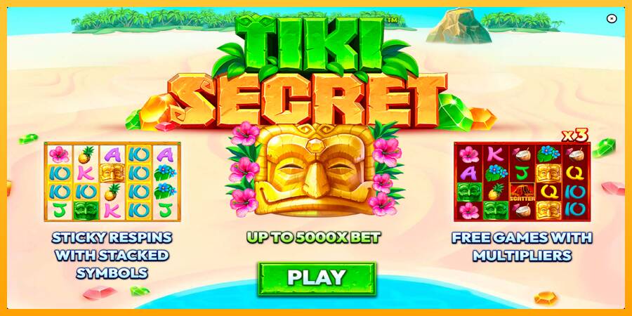 Tiki Secret 游戏机赚钱, 图片 1