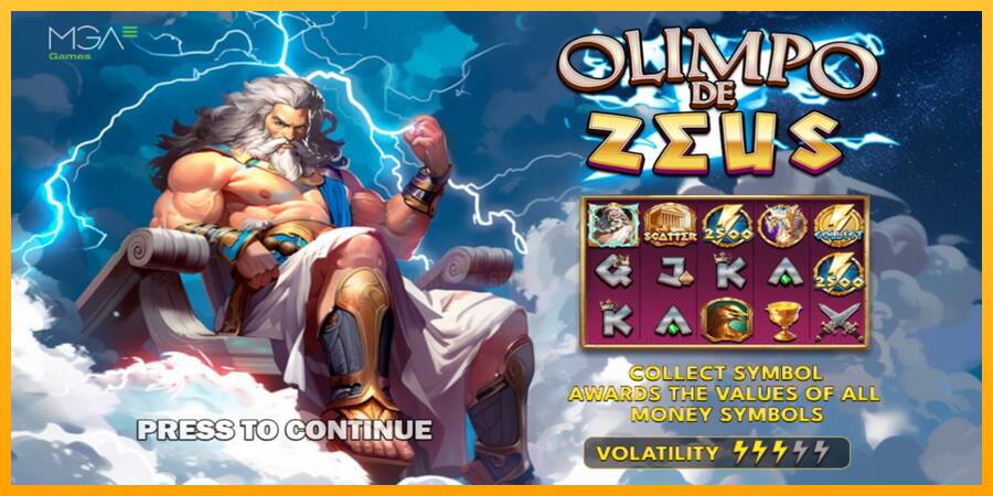 Olimpo de Zeus 游戏机赚钱, 图片 1